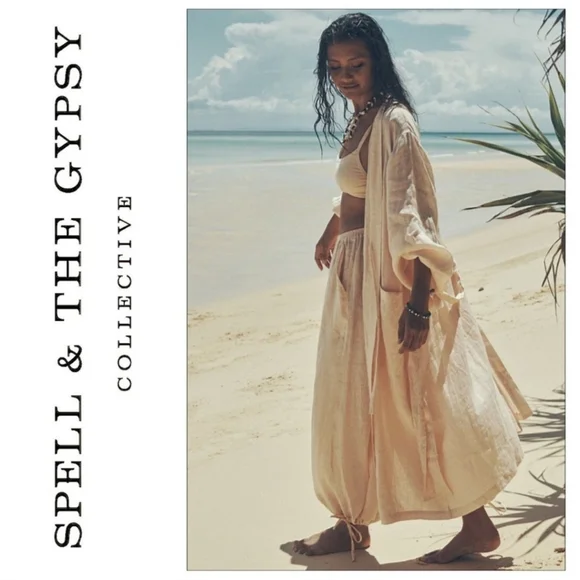 Spell Mae Linen Pants *Small* - Picture 2 of 9